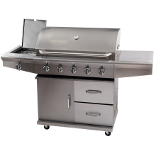 Muebles de exterior BBQ Gas Grill Stainless Steel Barbeque